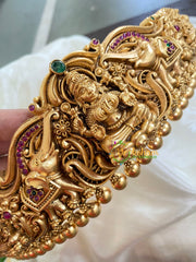 Premium Gold look alike AD Stone Lakshmi Hipbelt-G5834