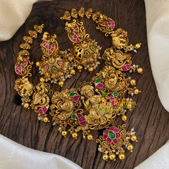 Precious Jadau Kundan Short Neckpiece - Lakshmi Jadau Kundan -J1375