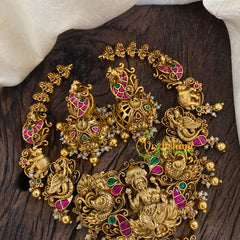 Precious Jadau Kundan Short Neckpiece - Lakshmi Jadau Kundan -J1375