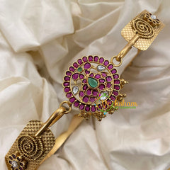 AD Stone Pendant Plain Hipbelt -Peacock-G8437