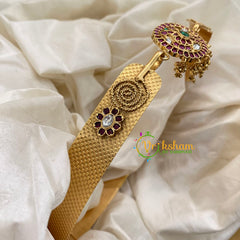 AD Stone Pendant Plain Hipbelt -Peacock-G8437