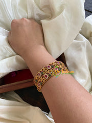 Filigree AD Stone Bangles -G5068