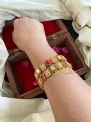 Ram Parivar Navarathna Multicolor Stone Bangles-G5066