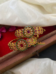 Exquisite AD Stone Bangle Pair -G5065