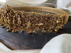 Premium Sri Krishna Temple Hipbelt -Antique hipbelt -G2269