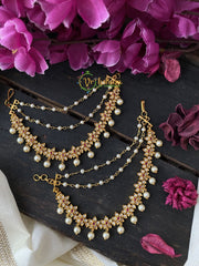 CZ Stone 3 Layered Floral maatil -G2215