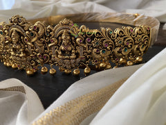 Premium AD Stone Lakshmi Temple Hipbelt -G2279