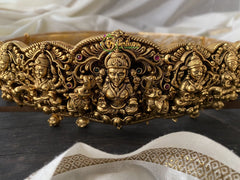 Gold Look Alike Lakshmi Hipbelt -Antique Temple Hipbelt -G2278