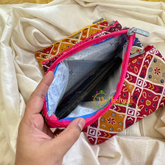 Return Gift Pouches -Thread Work Pouches -6 pieces Set-RG112