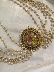 Round Jada Bun Billai with Maatil -Bridal Bun Jada Billai -G8357