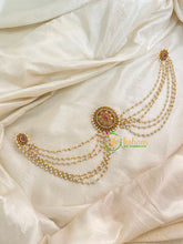 Round Jada Bun Billai with Maatil -Bridal Bun Jada Billai -G8365