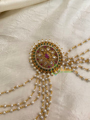 Round Jada Bun Billai with Maatil -Bridal Bun Jada Billai -G8365