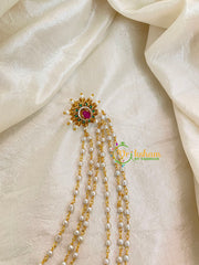 Round Jada Bun Billai with Maatil -Bridal Bun Jada Billai -G8365