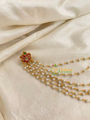 Peacock Jada Bun Billai with Maatil -Bridal Bun Jada Billai -G8364