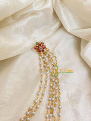 Peacock Jada Bun Billai with Maatil -Bridal Bun Jada Billai -G8364