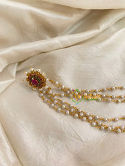 Round Jada Bun Billai with Maatil -Bridal Bun Jada Billai -G8362