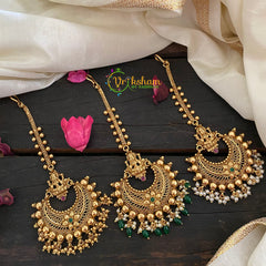 Premium Lakshmi Tikka- Temple Maang Tikka -G3053