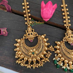 Premium Lakshmi Tikka- Temple Maang Tikka -G3053