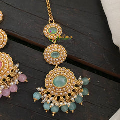 AD Stone fancy Maang Tikka-G3051