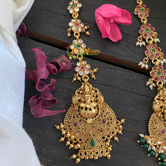 Premium AD Stone Lakshmi Maang Tikka-G3048