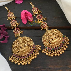 Premium Temple Tikka- Kemp Lakshmi Maang Tikka-G3047