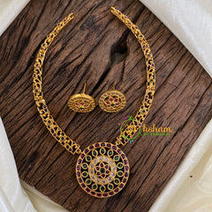 Hasli Style Temple Choker Short Neckpiece -G033