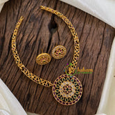 Hasli Style Temple Choker Short Neckpiece -G033