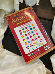 Round Stone Sticker Bindi Book- Ananya Long -BB107