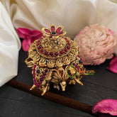 Kemp Elephant Kumkum Box-G3106