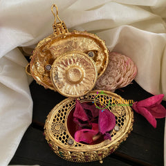 Saiyana Perumal- Shri Vishnu Kumkum Box-G3104