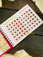 Cocktail Stone Sticker Bindi Book-Navya Short-BB101
