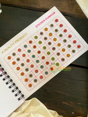Cocktail Stone Sticker Bindi Book-Navya Short-BB101