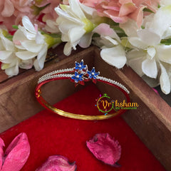 American Diamond Bracelet-Blue-g5163