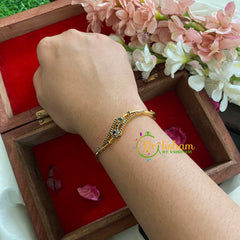 American Diamond Bracelet-Blue-g5165