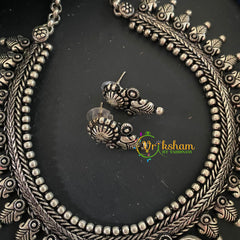 Kolhapuri Temple Neckpiece- Lakshmi -S547