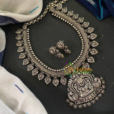 Kolhapuri Temple Neckpiece- Lakshmi -S600