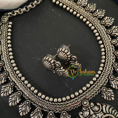 Kolhapuri Temple Neckpiece- Lakshmi -S600