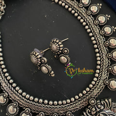 Kolhapuri Temple Neckpiece- Narthana Krishna -S551