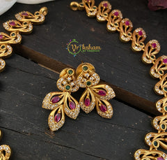 Premium AD Stone Short Neckpiece -G2393