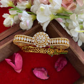 Designer Gold American Diamond Bracelet-G5286