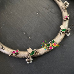 Silver Look Alike Hasli Choker -S621