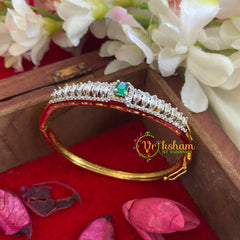 American Diamond Bracelet-Green-G5248