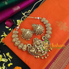 Orange with Red Handloom Silk Cotton Saree-VS128