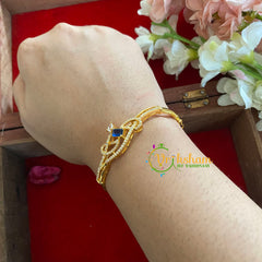 American Diamond Bracelet-Blue-g5184