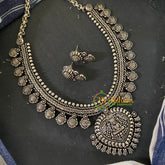Kolhapuri Temple Neckpiece- Lakshmi -S546