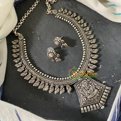 Kolhapuri Temple Neckpiece- Lakshmi -S543