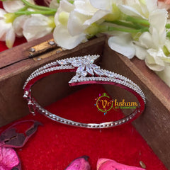 American Diamond Bracelet-White-g5216