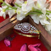 American Diamond Bracelet-White-G5209