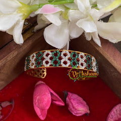 American Diamond Bracelet-Green-G5205