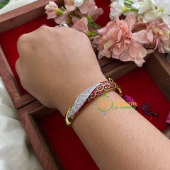 American Diamond Bracelet-Red Enamel-G5194